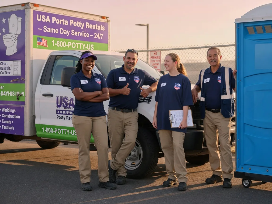 Porta Potty Rental company in Mission Hill, SD